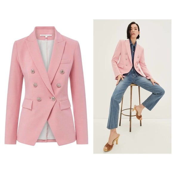 Veronica Beard Jackets & Blazers - VERONICA BEARD Miller Dickey Jacket Blazer in Peony Pale Pink Sz 6 NWT